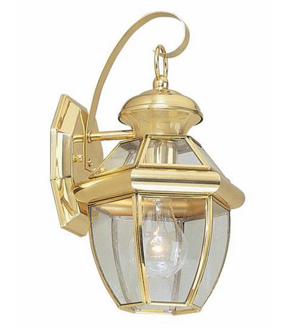медная бронзовая лампа светодиодная медная декоративная лампа наружная полированная латунная лампа