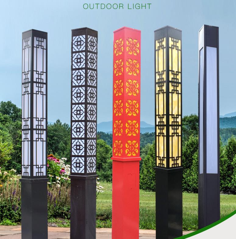 площадь пейзажная лампа, led садовая лампа, солнечная квадратичная лампа, уличная лампа